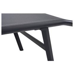 Siena Garden Tauro S83267 Skládací lehátko hliník antracit (matný), šedá