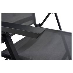 Siena Garden Tauro S83267 Skládací lehátko hliník antracit (matný), šedá