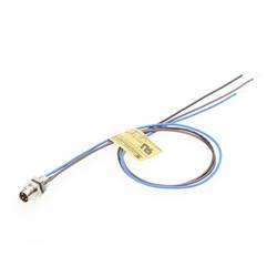 Molex Molex WOD Industrial Solution upravený zástrčkový konektor pro senzory - aktory, 1200310004, piny: 3, 0.3 m, 1 ks