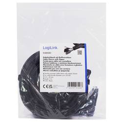 LogiLink KAB0082 KAB0082 ochrana kabelu 20 mm (max) černá 5 m