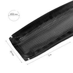 LogiLink KAB0082 KAB0082 ochrana kabelu 20 mm (max) černá 5 m