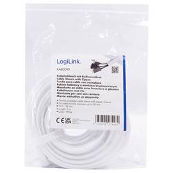 LogiLink KAB0090 KAB0090 ochrana kabelu 20 mm (max) bílá 5 m