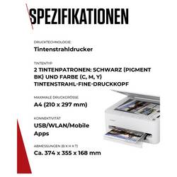Canon PIXMA TS4150i multifunkční tiskárna inkoustová barevná A4 tiskárna, skener, kopírka