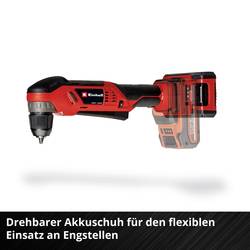 Einhell TE-AD 18 Li úhlová vrtačka 0 W, 18 V, bez akumulátoru, bez nabíječky, 1cestný, 4514290