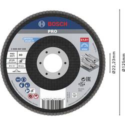 Bosch Accessories 2608607328 X571 vějířovitý brusný kotouč Průměr 125 mm Ø otvoru 22.33 mm Zrnitost 80 ocel 1 ks