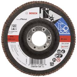 Bosch Accessories 2608607325 X571 vějířovitý brusný kotouč Průměr 115 mm Ø otvoru 22.33 mm Zrnitost 120 ocel 1 ks