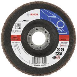 Bosch Accessories 2608606717 X551 vějířovitý brusný kotouč Průměr 125 mm Ø otvoru 22.33 mm Zrnitost 60 ocel 1 ks