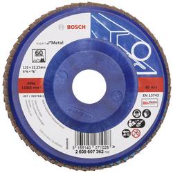 Bosch Accessories 2608607362 X551 vějířovitý brusný kotouč Průměr 115 mm Ø otvoru 22.33 mm Zrnitost 60 ocel 1 ks