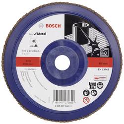 Bosch Accessories 2608607342 X571 vějířovitý brusný kotouč Průměr 180 mm Ø otvoru 22.33 mm Zrnitost 40 ocel 1 ks