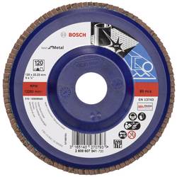Bosch Accessories 2608607341 X571 vějířovitý brusný kotouč Průměr 125 mm Ø otvoru 22.33 mm Zrnitost 120 ocel 1 ks