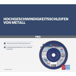 Bosch Accessories 2608607343 X571 vějířovitý brusný kotouč Průměr 180 mm Ø otvoru 22.33 mm Zrnitost 60 ocel 1 ks