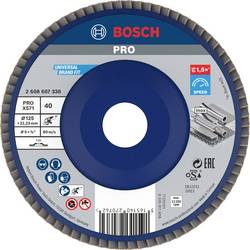 Bosch Accessories 2608607338 X571 vějířovitý brusný kotouč Průměr 125 mm Ø otvoru 22.33 mm Zrnitost 40 ocel 1 ks