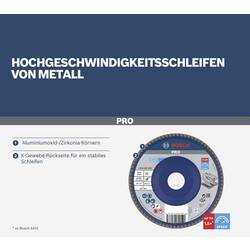 Bosch Accessories 2608607338 X571 vějířovitý brusný kotouč Průměr 125 mm Ø otvoru 22.33 mm Zrnitost 40 ocel 1 ks