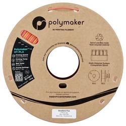 Polymaker PA17014 HT-PLA vlákno pro 3D tiskárny PLA plast, HT PLA Odolnost vůči vysokým teplotám, Filament pro vysokorychlostní 3D tisk 1.75 mm 1000 g Gradient
