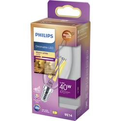 Philips LED 871951432437400 LED Energetická třída (EEK2021) D (A - G) E14 svíčkový tvar 3.4 W = 40 W teplá bílá (Ø x v) 35 mm x 119 mm stmívatelné (Dim to