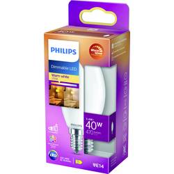 Philips LED 871951432429900 LED Energetická třída (EEK2021) D (A - G) E14 svíčkový tvar 3.4 W = 40 W teplá bílá (Ø x v) 35 mm x 99 mm stmívatelná 1 ks