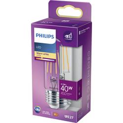 Philips LED 871951436134800 LED Energetická třída (EEK2021) E (A - G) E27 tyčový tvar 6.5 W = 60 W přírodní bílá (Ø x v) 32 mm x 106 mm 1 ks