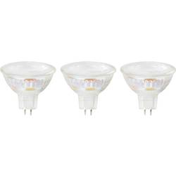 Sygonix SY-4893258 LED Energetická třída (EEK2021) E (A - G) GU5.3 3.4 W = 35 W teplá bílá (Ø x v) 50 mm x 44 mm 3 ks