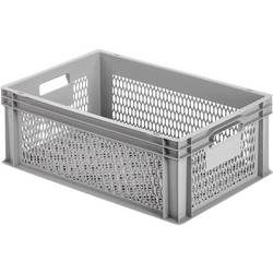 Alutec 75060 plastový box , s mříží, (d x š x v) 600 x 600 x 220 mm, šedá, 1 ks