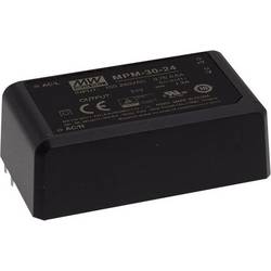 MEAN WELL MPM-30-15ST AC/DC zdroj do DPS 15 V/DC 2 A