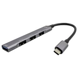 i-tec C31HUBMETALMINI4 USB Hub 4 porty USB-A USB 3.1 Gen1 5 GBit/s vícebarevná I-TEC USB-C Metal HUB 4 Port passive
