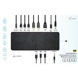 i-tec USB-C® dokovací stanice I-TEC USB-C Triple 4K DS Gen2 PD 100W