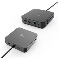 i-tec USB-C® dokovací stanice USB-C HDMI Dual DP Docking Station with Power Delivery 100 W napájení USB-C®