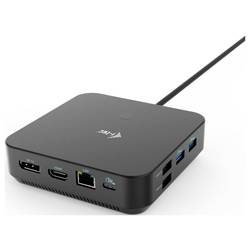 i-tec USB-C® dokovací stanice USB-C HDMI Dual DP Docking Station with Power Delivery 100 W napájení USB-C®