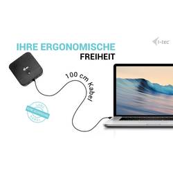 i-tec USB-C® dokovací stanice USB-C HDMI Dual DP Docking Station with Power Delivery 100 W napájení USB-C®