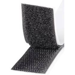 TOOLCRAFT KL25X2000C pásek se suchým zipem, lepicí, háčková a flaušová část, (d x š) 2000 mm x 25 mm, černá, 1 pár