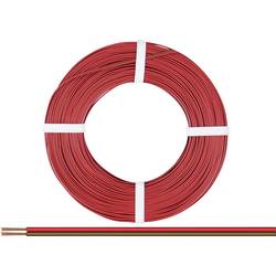 Donau Elektronik 225-080-25 lanko/ licna 2 x 0.25 mm² červenohnědá 25 m