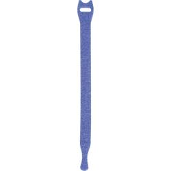 TOOLCRAFT KL12X200BC kabelový manažer na suchý zip ke spojování háčková a flaušová část (d x š) 200 mm x 12 mm bílá, černá, modrá, červená, žlutá 20 ks
