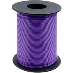 Donau Elektronik 125-S50-6 lanko/ licna, 1 x 0.25 mm², fialová, 50 m
