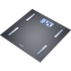 Beurer BF180 váha s diagnostikou tělesných parametrů 74909 digitální Max. váživost=180 kg černá