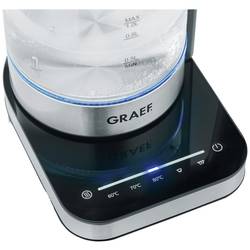 Graef WK350 rychlovarná konvice, ochrana proti přehřátí, nerezová ocel, WK350EU