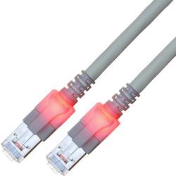 Easylan CS1OACDCD0250 RJ45 síťové kabely, propojovací kabely CAT 6 S/FTP 25.00 m šedá dvoužilový stíněný, bez halogenů, samozhášecí 1 ks
