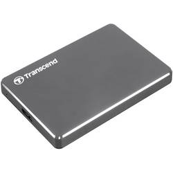Transcend StoreJet® 25C3N, StoreJet® 25C3N, 1 TB, externí HDD 6,35 cm (2,5), USB 3.2 (Gen 1x1) , šedá (metalíza), TS1TSJ25C3N