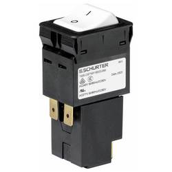 Schurter 3-150-706 jistič Geräteschutzschalter, thermisch-magnetisch 240 V/AC, 60 V/DC 10 A 1x zap/vyp IP40 (čelní strana) s aretací 1 ks