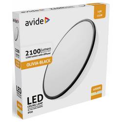 avide ACLO28NW-14W-OLI-B LED stropní svítidlo LED pevně vestavěné LED Energetická třída (EEK2021): D (A - G) 14 W bílá, černá