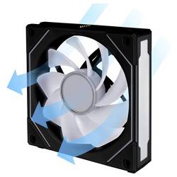 Lian Li UNI FAN SL-INF 120 PC větrák s krytem černá (š x v x h) 122 x 25 x 120 mm