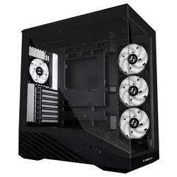 Lian Li Vector V100 midi tower PC skříň, pouzdro, herní pouzdro černá