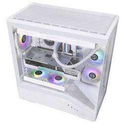 Lian Li Vector V100 midi tower pouzdro, herní pouzdro, PC skříň bílá