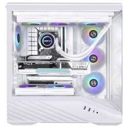 Lian Li Vector V100 midi tower pouzdro, herní pouzdro, PC skříň bílá