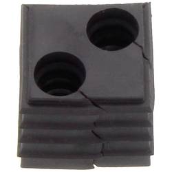 CONTA-CLIP KDS-DE 2X8 BK Těsnící prvek odolná vůči UV záření , s odlehčením tahu, zástrčka Průměr svorky (max.) 8 mm termoplastický elastomer černá 10 ks