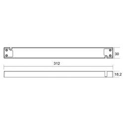 Deko Light LONG-FLAT, CV, LT-100-24 LED driver konstantní napětí 100 W 0 - 4170 mA 24 V ochrana proti přepětí 1 ks