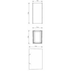 Deko Light Arcturus I 731099 LED nástěnné světlo 6 W LED šedá grafit (RAL 7024)