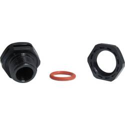 TRU COMPONENTS HX-PF-M16 N/A M16 PA66 černá 1 ks