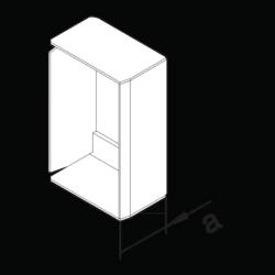 Hager FWKP6015069016 čelní krytka 1 ks