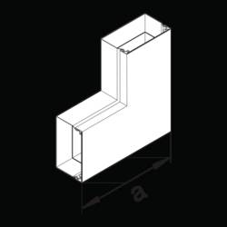 Hager FWKP6006059016 plochý úhelník plochý úhel (š x v) 60 mm x 60 mm 1 ks