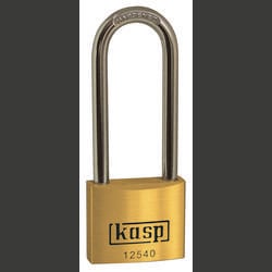 Kasp K12550L80A1 visací zámek na klíč, 50 mm, mosaz